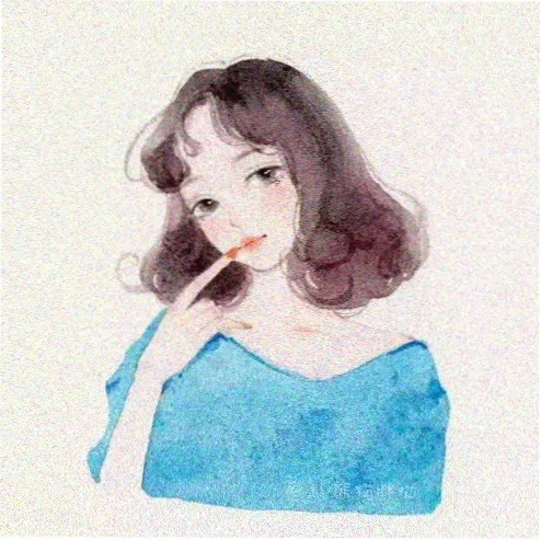 戴耳机的忧郁系男生动漫头像